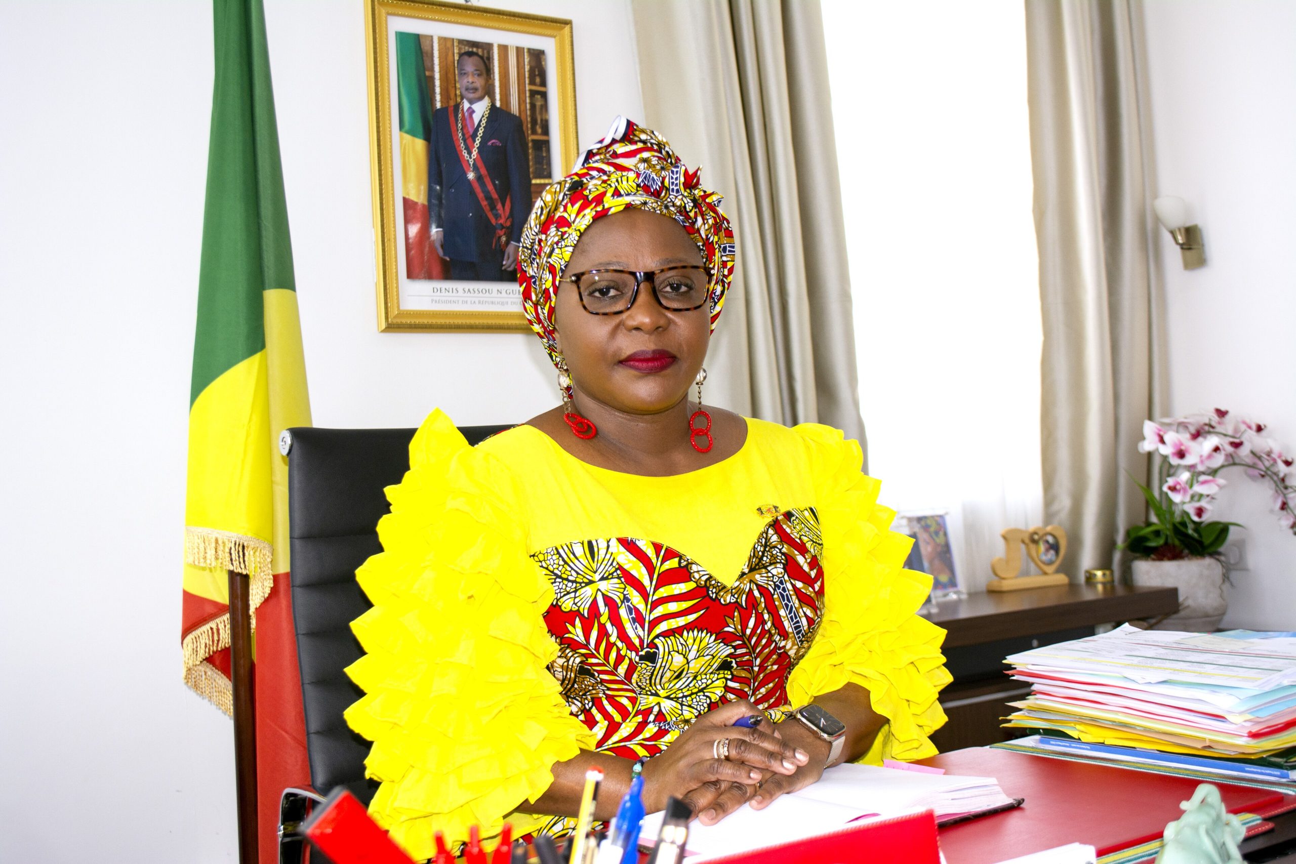H.E Jacqueline Lydia Mikolo