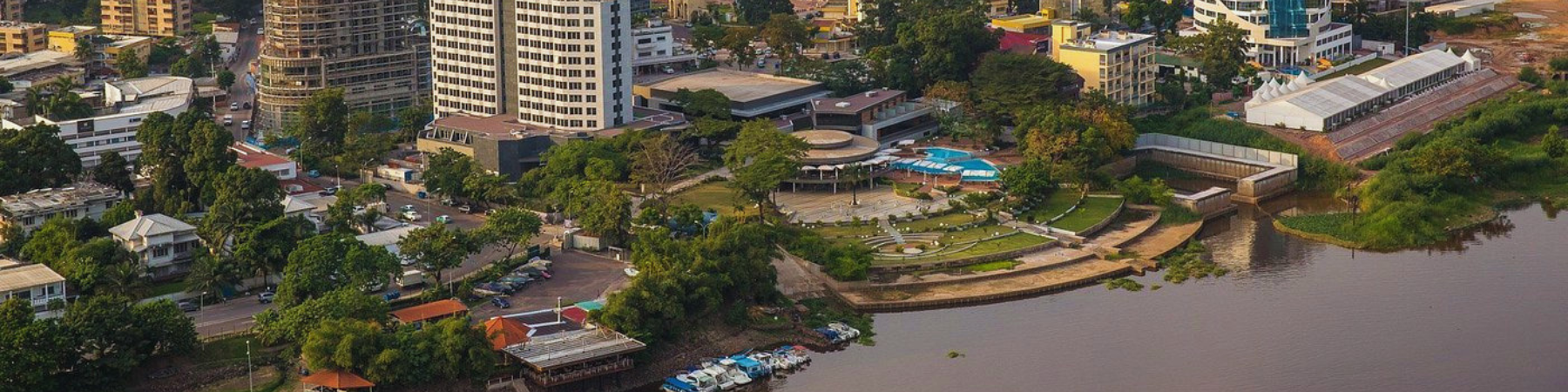 Brazzaville, Republic of Congo — the corridor and the Congo River